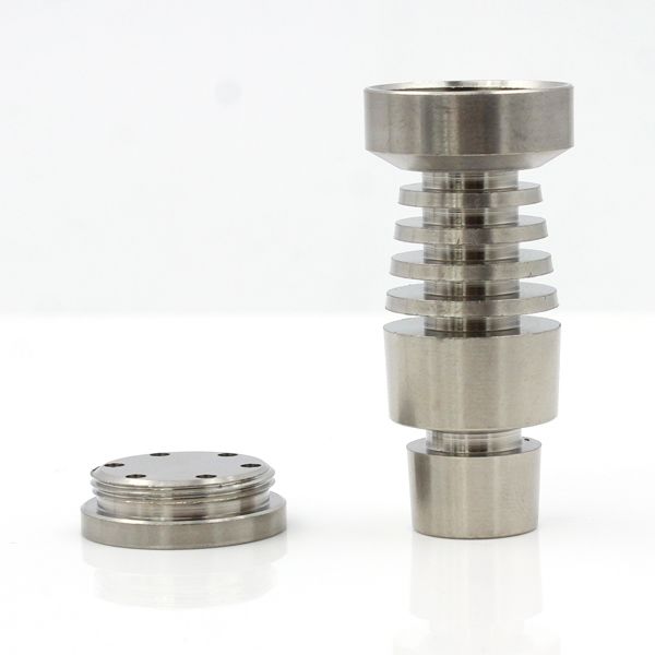 2020 Dab Rig Titanium Nail Domeless Titanium Nail Two Function GR2 Wax