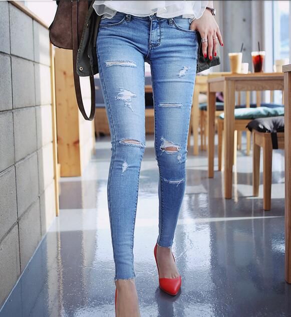 ragged jeans for girls