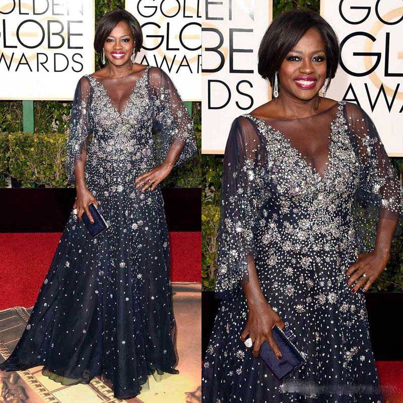 batwing evening gown
