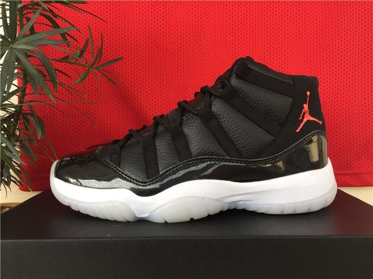 Nike Air Jordan Retro 11 XI 72 10 378037 002 Black White Mens And Womens Retro 11 Basketball 