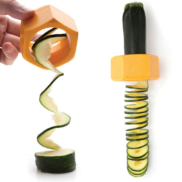 New Arrival Novelty Cucumber Peeler Vegetable Slicer Fruit Kitchen Tool Cooking Gadget Color