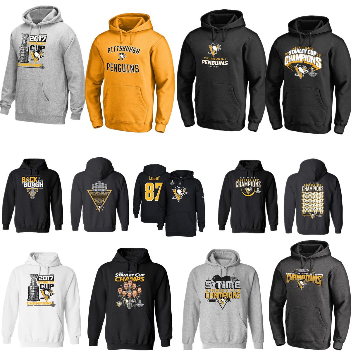 penguins stanley cup hoodie