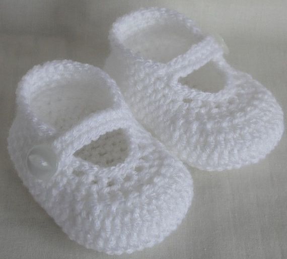 zapatos de bebé niña zapatos de ganchillo blanco botines de ganchillo infantil niña botines de