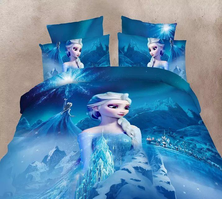 New Arrive Frozen 3d Bedding Set Frozen Bedding Duvet Cover Set