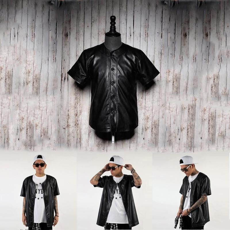 mens black baseball jersey