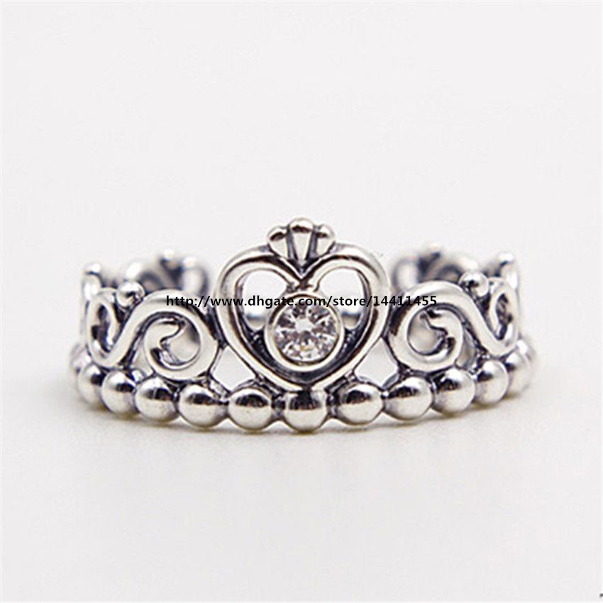 Princess Tiara Ring Silver Store, 56 
