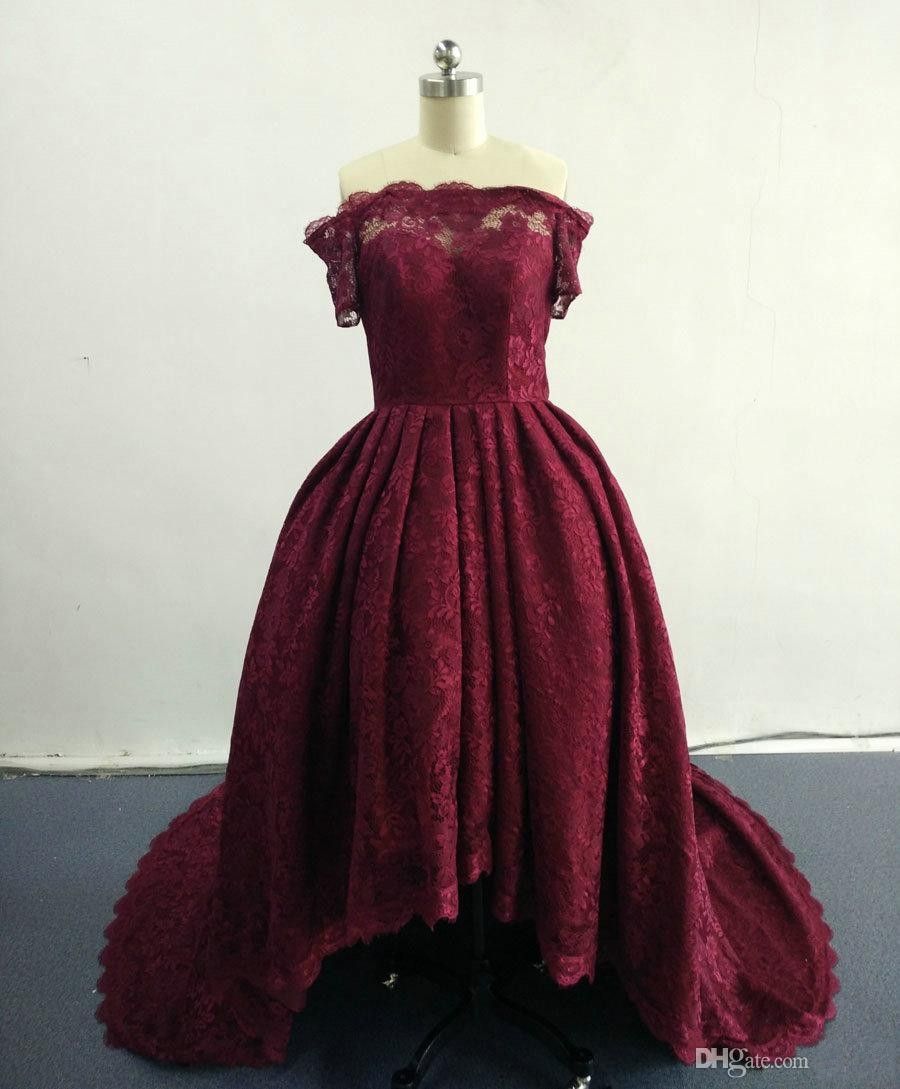 Großhandel 11 New Ballkleid Weinrot Spitze Abendkleider Mit Boot Ausschnitt Bodenlangen Sweep Zug Partei Abschlussball Kleider 11 Von Cqjie11, Großhandel 11 New Ballkleid Weinrot Spitze Abendkleider Mit Boot Ausschnitt Bodenlangen Sweep Zug Partei Abschlussball Kleider 11 Von Cqjie11,