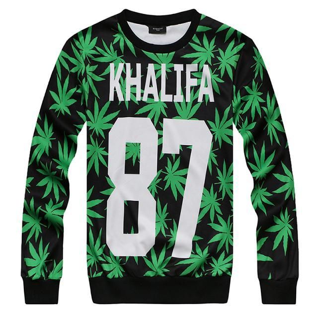 Compre Harajuku Estilo Wiz Khalifa Carta Cânhamo Plam Folha Impressa Camisola Homme / Femme Simples Moletom Com Capuz Gangue Taylor Hip Hop De Shenyan01, $223,38 | Pt.Dhgate.Com