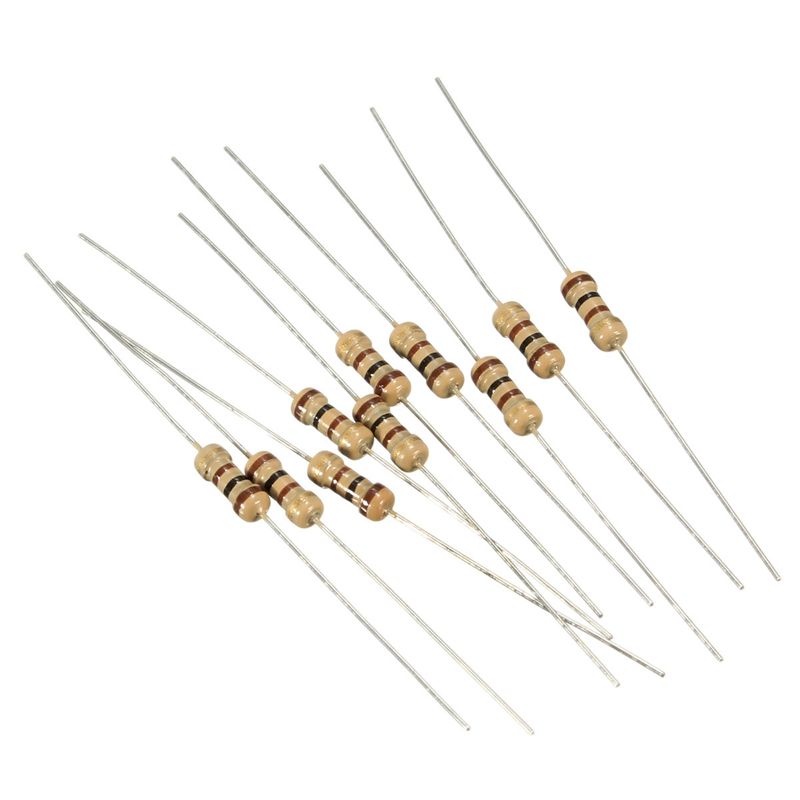 860Pcs 1//4 Watt Resistor 86 Kinds Of Different Resistance E-12 Series Assortment