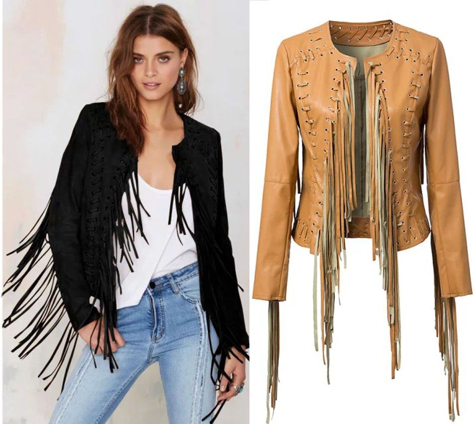 vintage tassel jacket