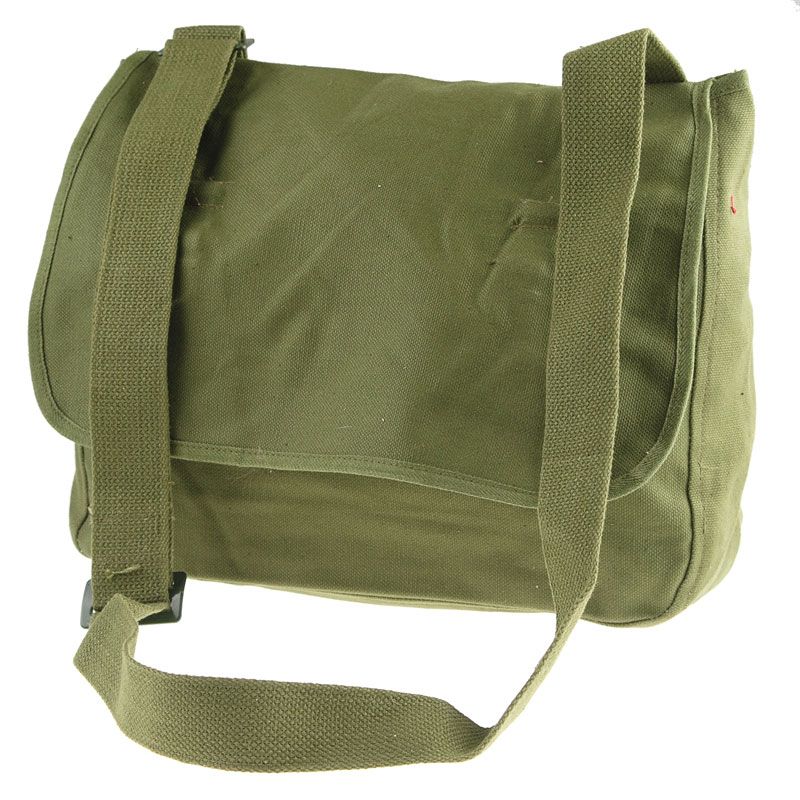 military canvas messenger bag