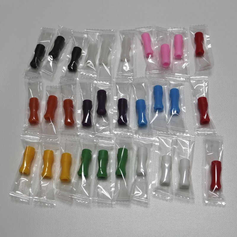 Flexible Vape Drip Tip Non Stick Silicone Rubber 510 Drip Tip Colorful