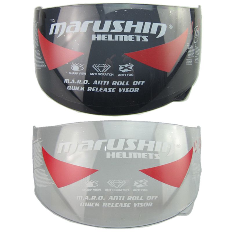 Acquistare Spedizione Gratuita Marushin Visiera Full Face Caschi Moto Visiera  Marushin 999 222 888 778 Lente Antiappannamento Chiaro E Nero Economico |  Consegna Veloce E Qualità | DHgate Italy