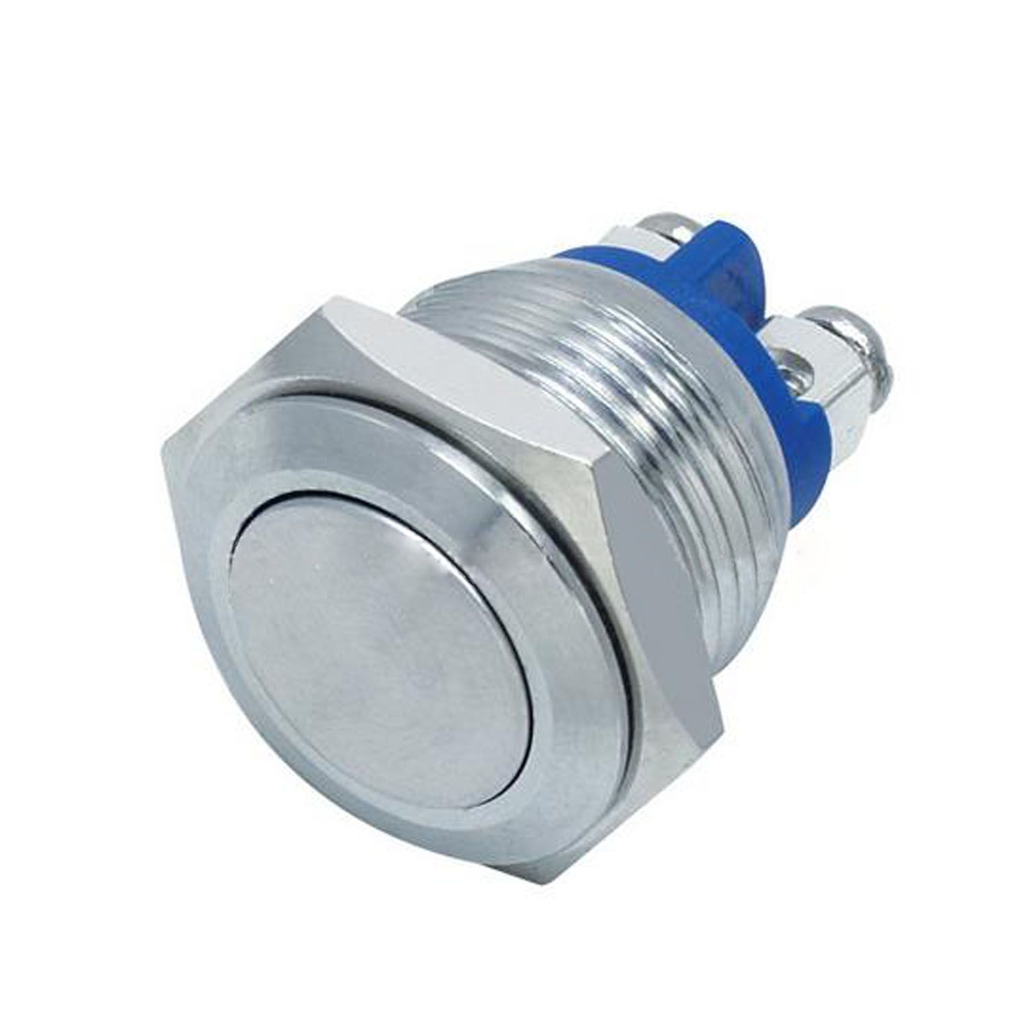 Wholesale New Push Button Switch 3A/250VAC 16mm Brass&Stainless Steel Metal Waterproof IP67 IK08