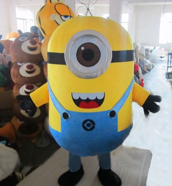 Minions Adult Party Costume Despicable Me Mascot Costume Fancy Dress Outfit