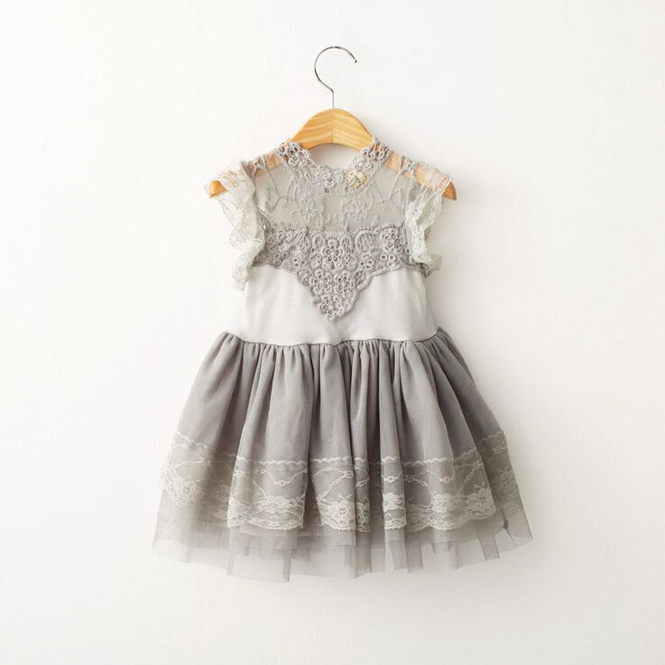 grey baby dress