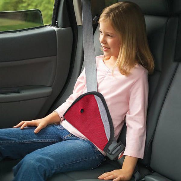 Car Seat Accessories Children/'s Back Seat Belt Kids Safety Cover Strap Adjuster