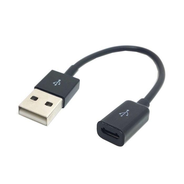 Connectors Micro USB B Type 5pin Female to USB 2.0 Male Connector Extension Cable 10cm Cable Length: 10cm, Color: Black Connectors Micro USB B Type 5pin Female to USB 2.0 Male Connector Extension Cable 10cm Cable Length: 10cm, Color: Black