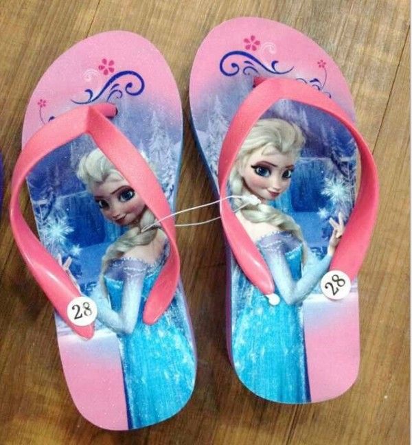 elsa frozen slippers