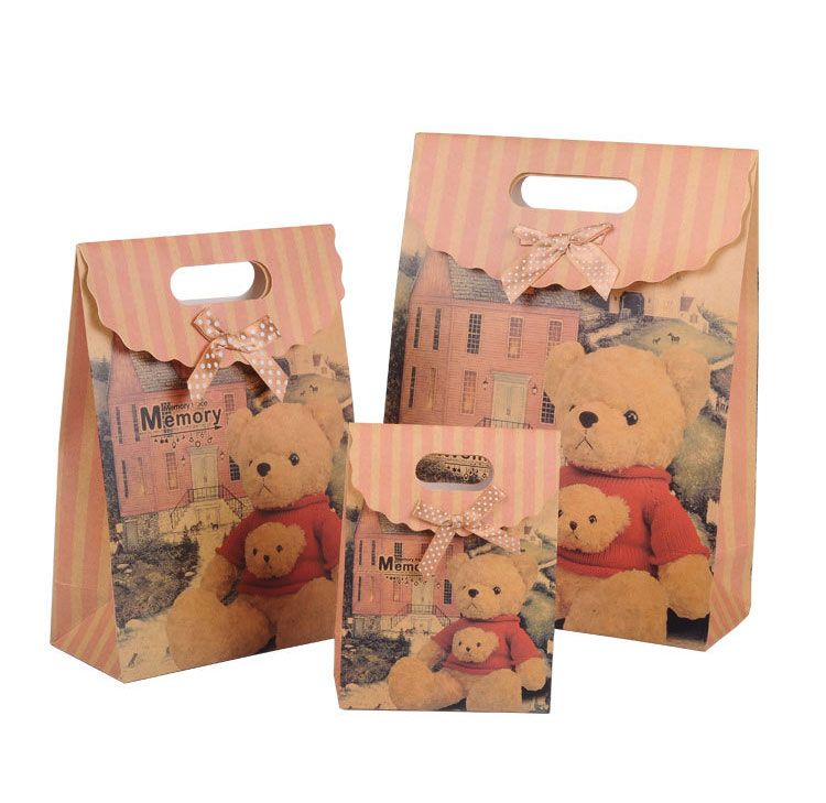 teddy bear gift bags