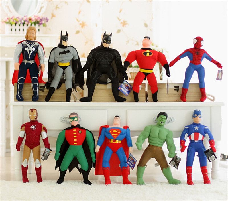 batman and spiderman toys