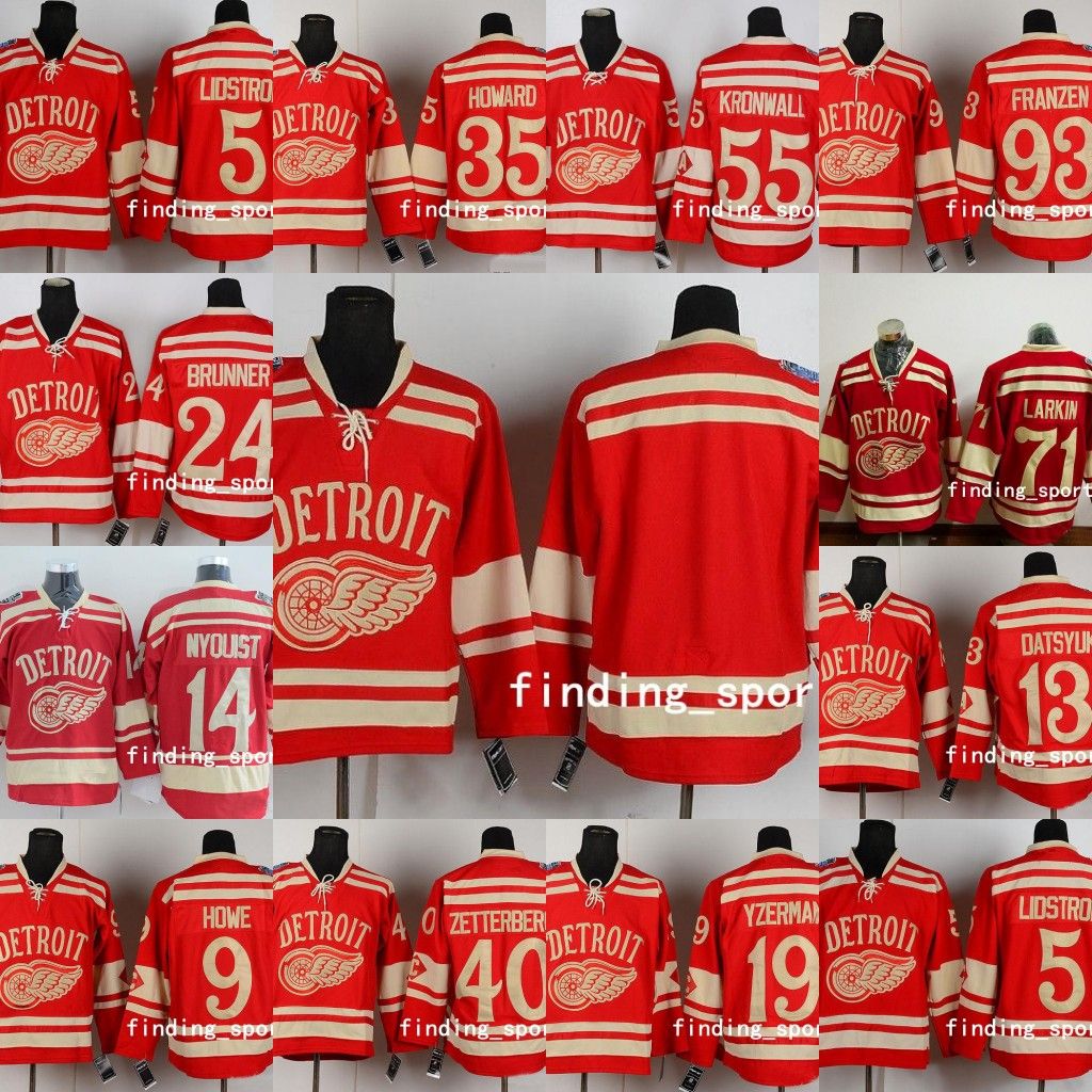 detroit red wings 2014 winter classic jersey