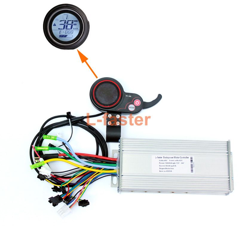 48v 1000w Brushless Electric Motor Speed Controller Thumb Throttle Scooter eBike 48v 1000w Brushless Electric Motor Speed Controller Thumb Throttle Scooter eBike