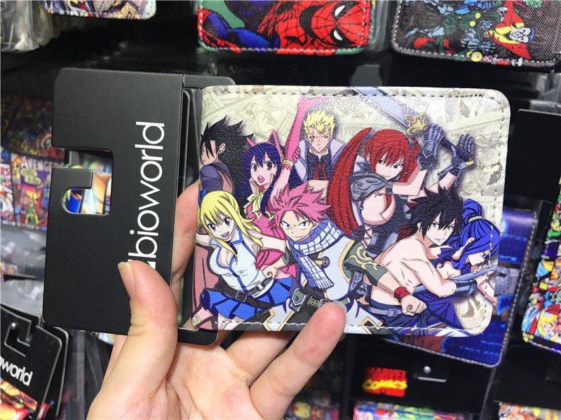 Japanese Anime Fairy Tail Wallet Woman Wallet And Men Wallets