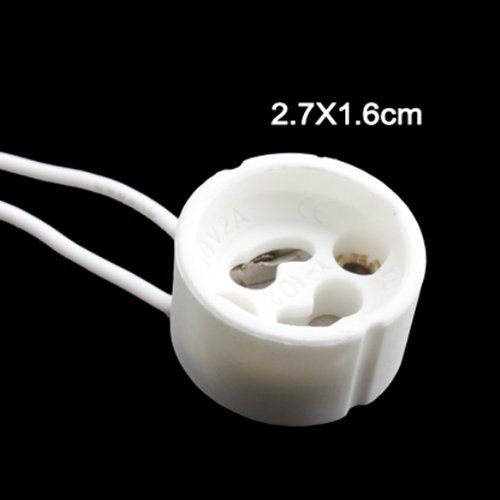 Fitting Base Halogen LED Bulb GU10 Ceramic Sockets Down Light Lamp Holder