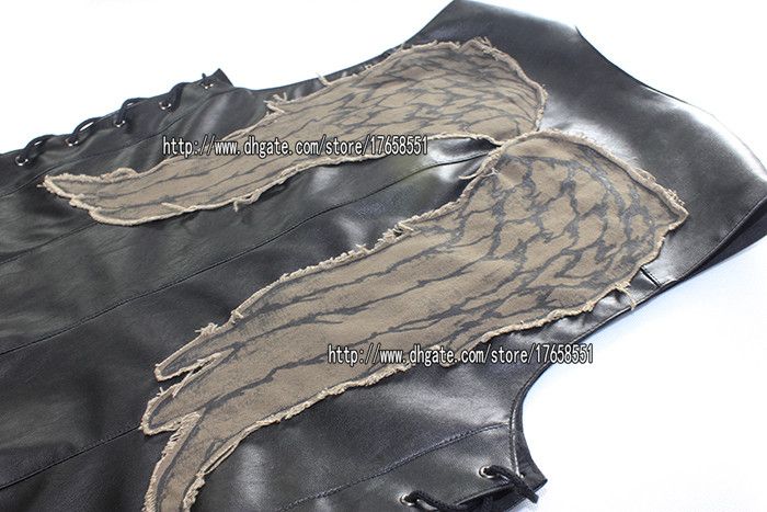 jaqueta de couro daryl dixon