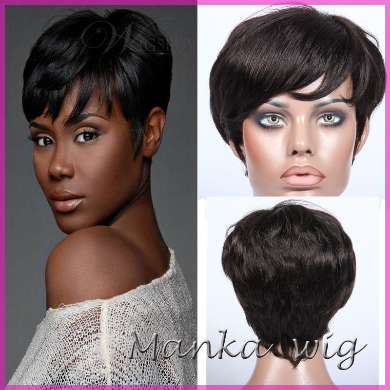 Pelucas de cabello humano estilo rihanna hecho a máquina peluca sin cola Estilo Rihanna Pelucas de Pelucas de cabello humano estilo rihanna hecho a máquina peluca sin cola Estilo Rihanna Pelucas de