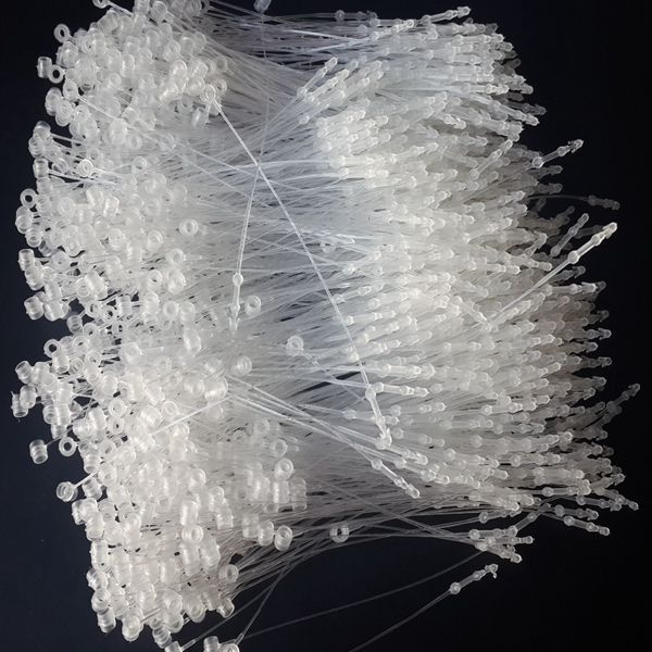 5" 100 Pc Snap Lock Pin Security Loop  Plastic Tag Fastener 