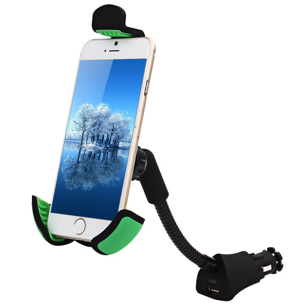 2020 Universal Car Phone Holder With USB Charger Mount With 360 Degrees