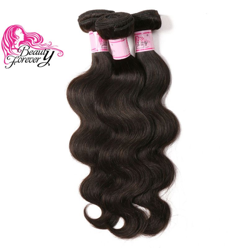 Beauty Forever Indian 8a Body Wave Hair Weave 8 30inch 100 Human
