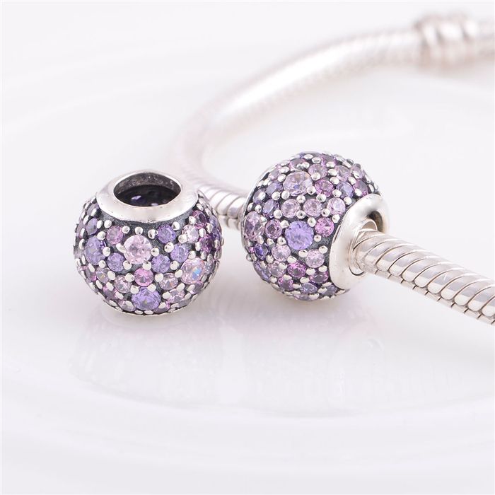 pandora pink beads