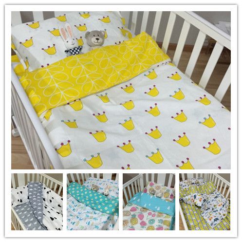 2018 New Born Baby Bedding Sets 5 Patterns Set Babies Kids Infant