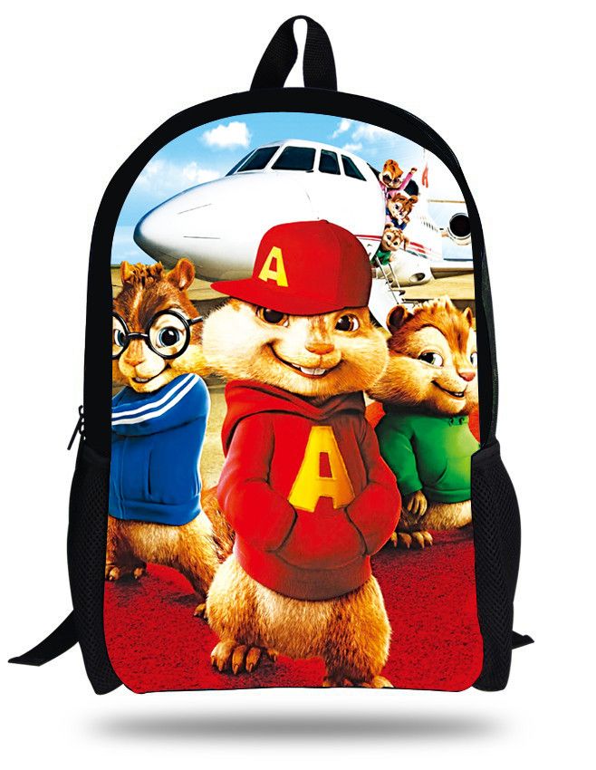 Acquistare 16 Pollici Mochila Alvin And The Chipmunks Personaggi Bambino  Dello Zaino Bambini Del Fumetto Sacchetto Di Scuola Zaini Ragazzi Di Età 7  13 Economico | Consegna Veloce E Qualità | It.Dhgate