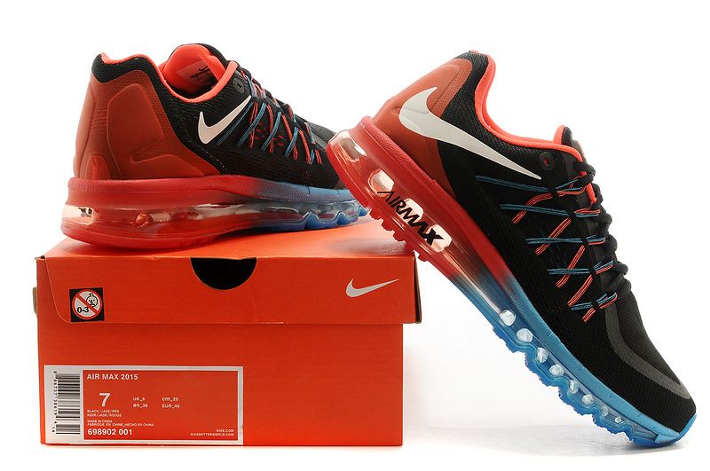 Großhandel Nike Air Max 2015 Laufschuhe Flyknit Herren Nike 698902 001 AIR MAX 2015 Herren Sportschuhe: