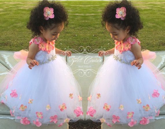mini wedding dress for flower girl