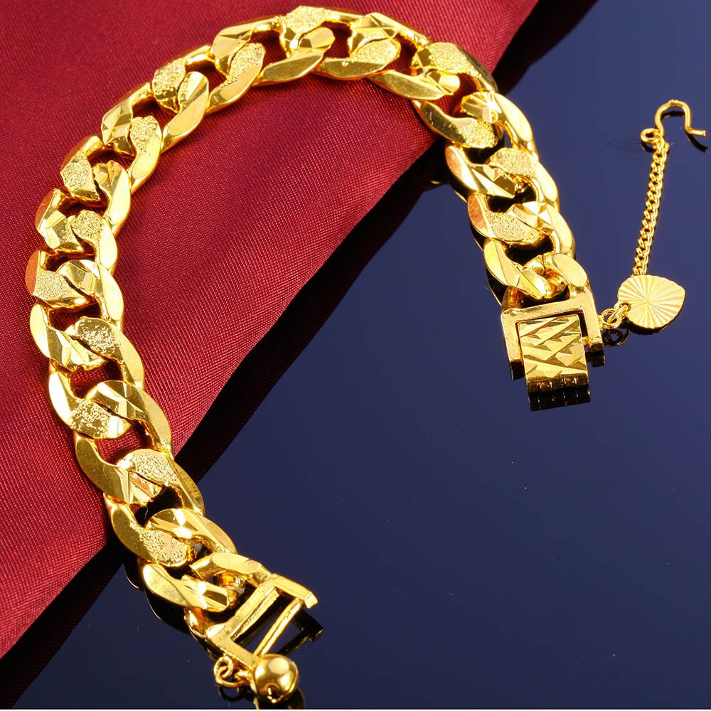 24k gold filled bracelet