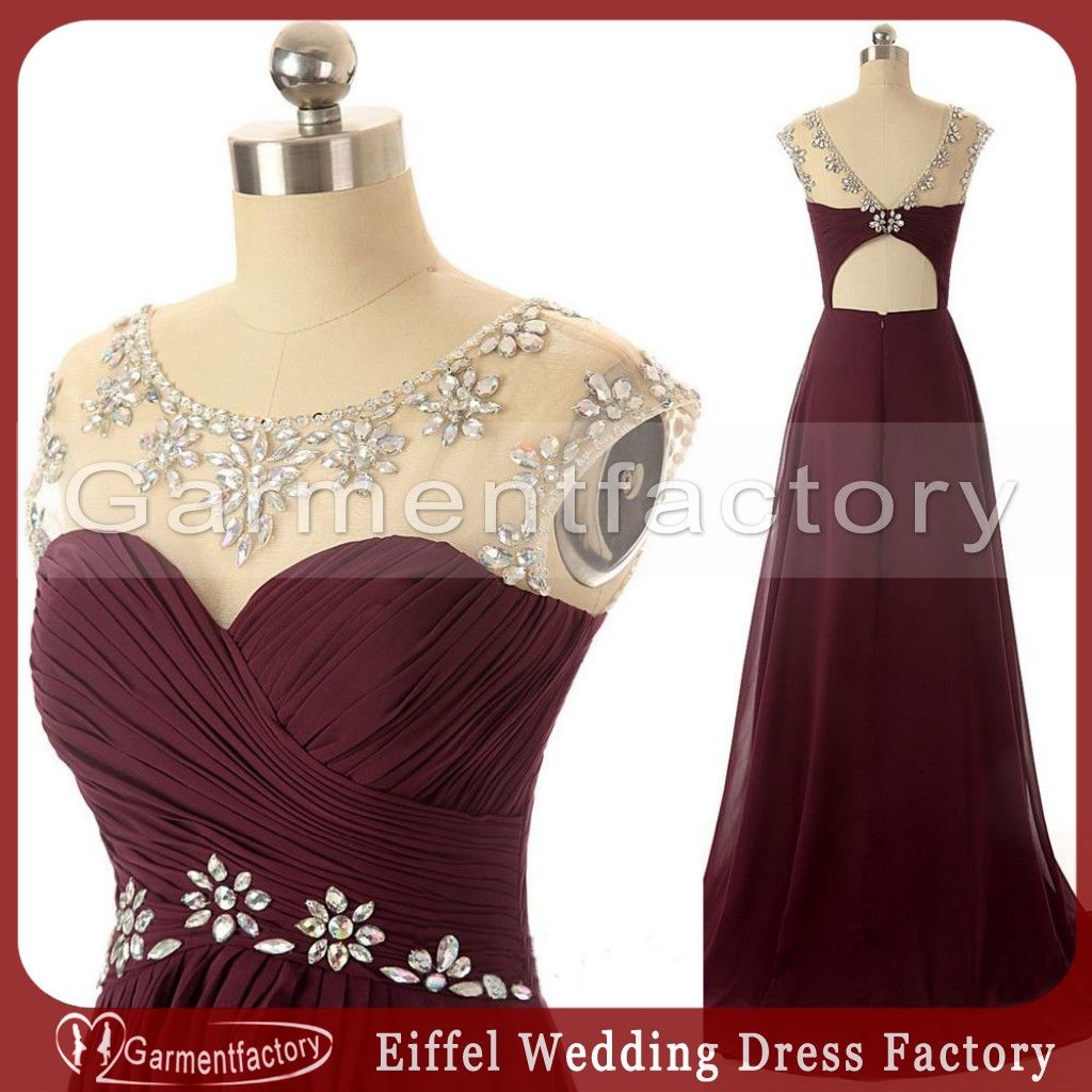 maroon and silver gown