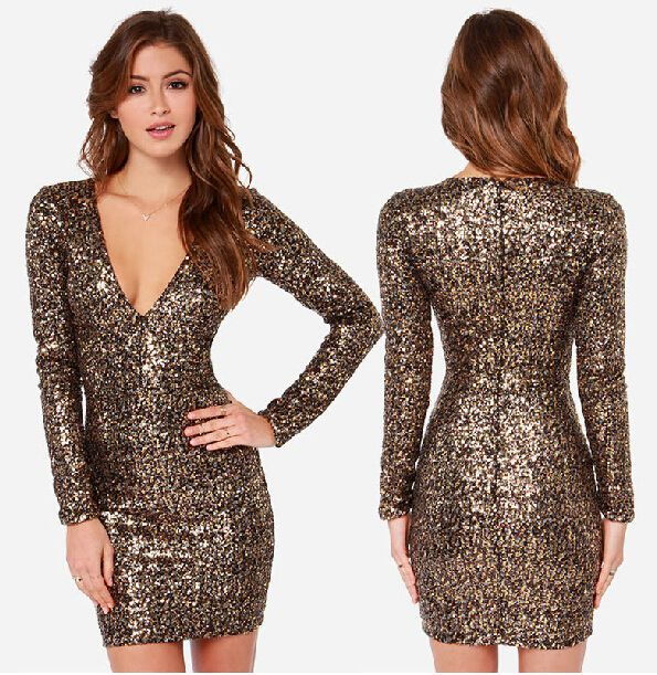 gold dress for christmas