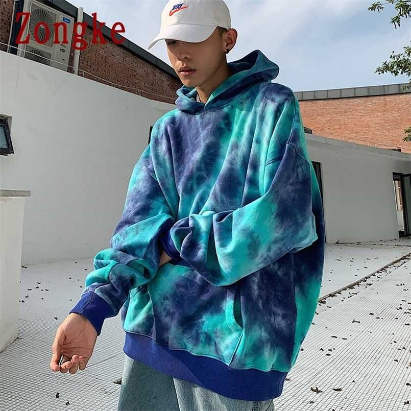 Compra Zongke Harajuku Tie Dye Hoodie Hombres Ropa Sudaderas Con Capucha  Hombre Hip Hop Hombre Sudadera Tie Dye Japonés Streetwear M 2XL 211014  Barato | Entrega Rápida Y Calidad | Es.Dhgate