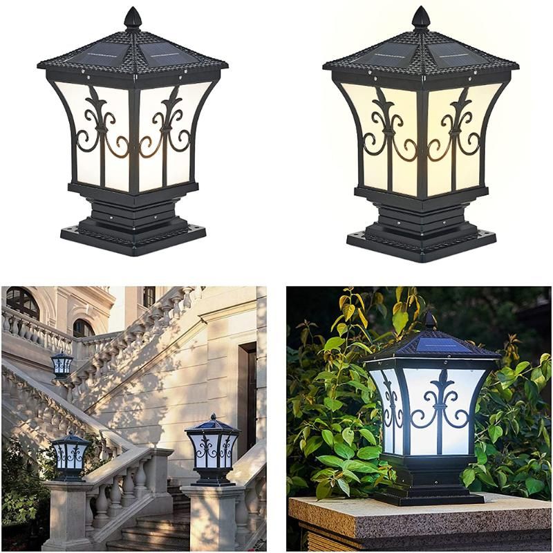 Solaire Lanterne Extérieur des DEL Etanche Lampe solaire pour jardin décoration DHL