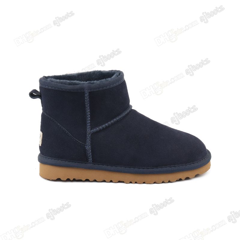 25# Navy Ankle Boots [Mini]