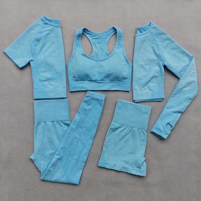 5PCS-Sky Blue Set