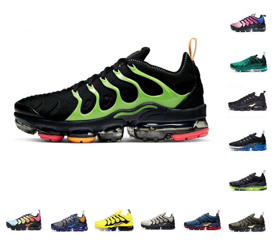 vapormax plus bumblebee black and red