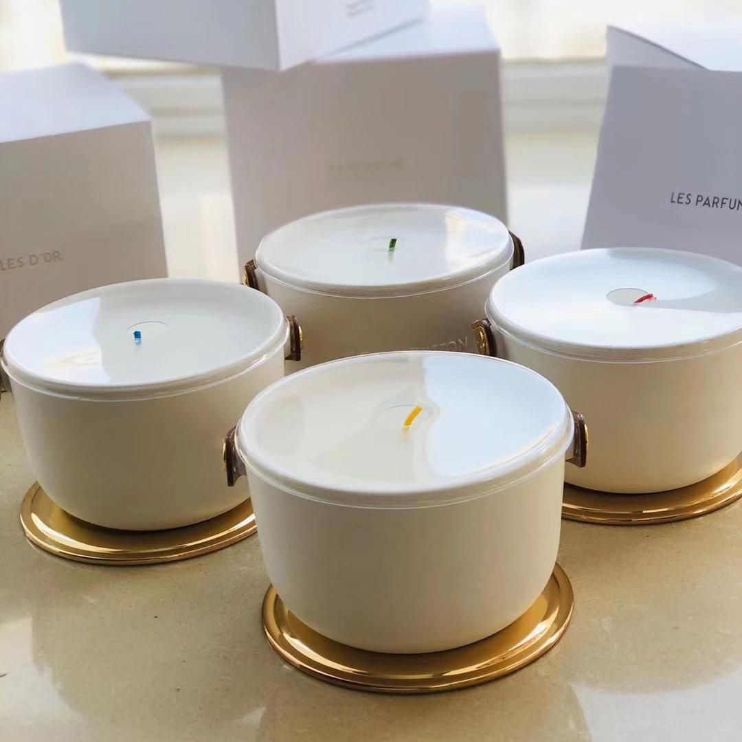 Aromatherapy Iv Perfume Candle Fragrance 220g Dehors II Neige Feuilles DOr  Lle Blanche LAir Du Jardin With Sealed Gift Box From Yihan06, $38.63
