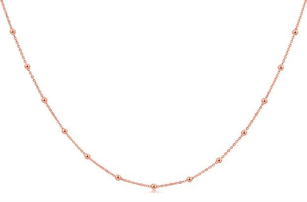 Pure 18K rose gold 40cm