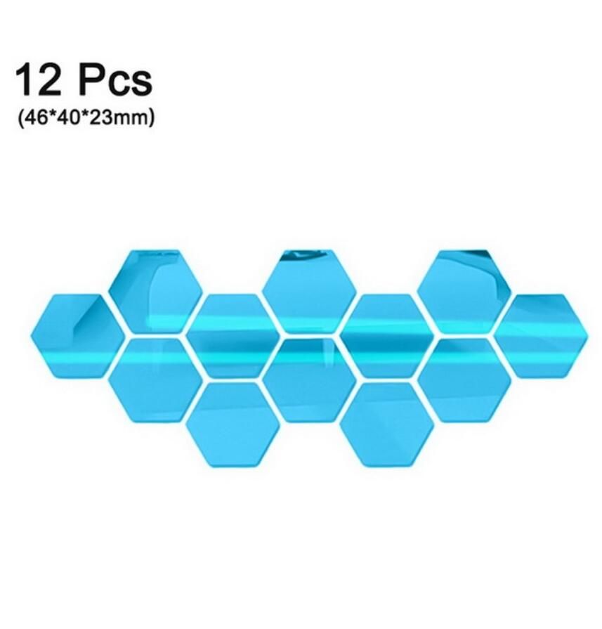 Blue 12pcs/set(46x40x23mm)